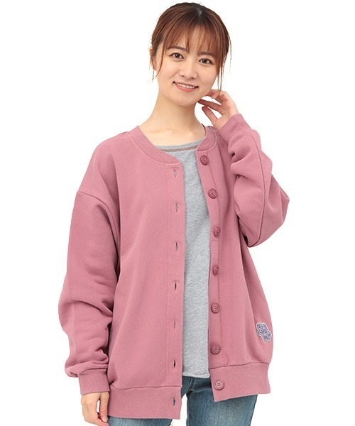 チチカカ（チチカカ）の「スウェットオーバーカーディガン（カーディガン/ボレロ・レディース・グリーン/ピンク/グレー・FREE）」の21枚目の写真