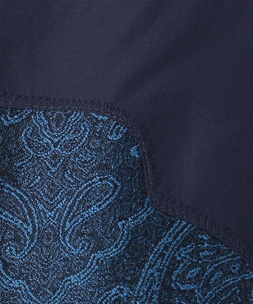 TOGA PULLA（トーガ　プルラ）の「＜TOGA PULLA（トーガ プルラ）＞ジャカード シャツ NAVY（シャツ/ブラウス・レディース・ネイビー・36）」の9枚目の写真