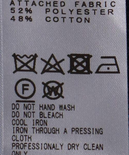 TOGA PULLA（トーガ　プルラ）の「＜TOGA PULLA（トーガ プルラ）＞ジャカード シャツ NAVY（シャツ/ブラウス・レディース・ネイビー・36）」の10枚目の写真