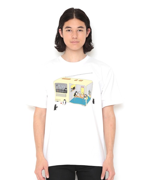 Design Tshirts Store Graniph デザイン ティーシャツ ストア グラニフ の ペンギンクロックラジオ ムクデザイン コラボ Tシャツ Tシャツ カットソー Wear