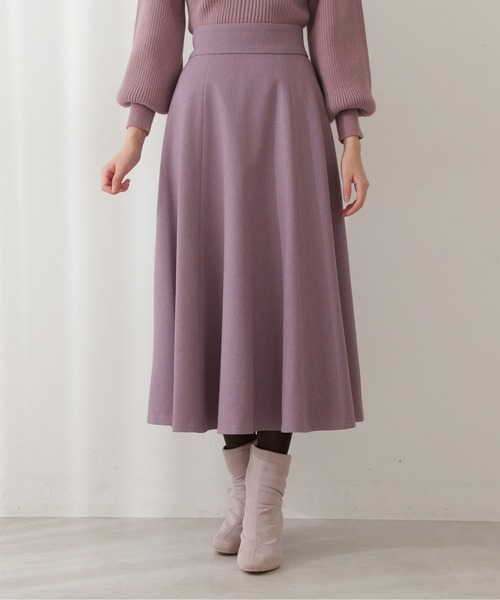 PROPORTION BODY DRESSING（プロポーションボディドレッシング）の「【美人百花11月号 掲載商品】カルゼフレアー / 1211220012（スカート・レディース・レッド/ホワイト系その他/グリーン/パープル・SMALL/MEDIUM）」の14枚目の写真