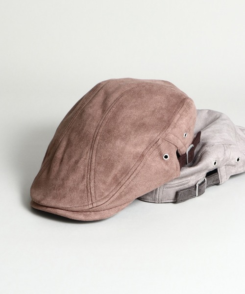 ikka（イッカ）の「フェイクスウェードハンチング（ハンチング/ベレー帽・メンズ・ブラック/ブラウン/グレー・FREE）」の3枚目の写真