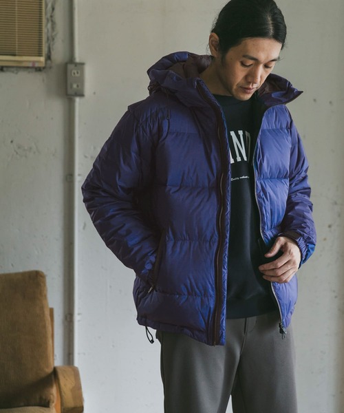 NANGA(ナンガ)の「『別注』NANGA×DOORS AURORA(ダウンジャケット/コート・メンズ・ベージュ系その他/ブラック/グリーン系その他/ネイビー・L/S/M)」の12枚目の写真