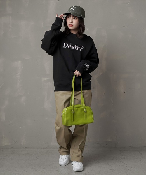 SPINNS（スピンズ）の「【2WAY仕様】2バックルショルダーバッグハンドバッグ（ハンドバッグ・レディース・ホワイト/ブラック/グリーン・ONESIZE）」の18枚目の写真