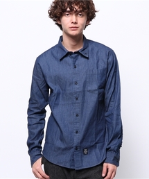 VENCEEXCHANGE | 4.5OZデニム星 刺繍シャツ(シャツ/ブラウス)