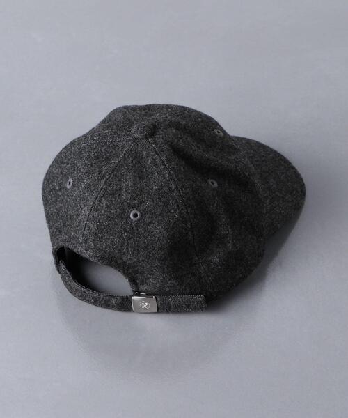 美品 KIJIMA TAKAYUKI キジマタカユキ ウールメルトン キャップ KIJIMA TAKAYUKI キジマタカユキ メルトンウール 6パネルキャップ