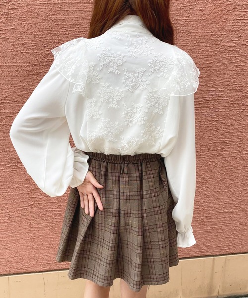 apres jour(アプレジュール)の「レース×ボウタイブラウス【ZOZOTOWN限定アイテム】(シャツ/ブラウス・レディース・ブラック/アイボリー/オフホワイト・フリー/X-LARGE)」の11枚目の写真