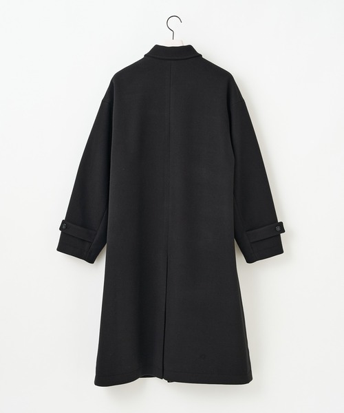 COLONY 2139（コロニートゥーワンスリーナイン）の「テックウール オーバーサイズ ステンカラーコート（ステンカラーコート・メンズ・ブラック/ネイビー・MEDIUM/LARGE/X-LARGE）」の11枚目の写真