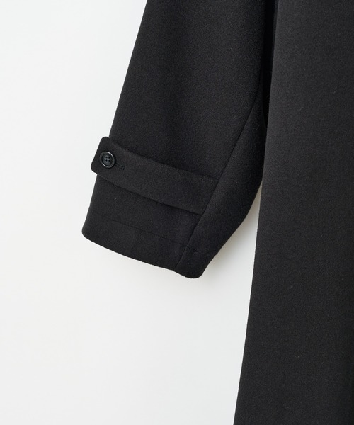 COLONY 2139（コロニートゥーワンスリーナイン）の「テックウール オーバーサイズ ステンカラーコート（ステンカラーコート・メンズ・ブラック/ネイビー・MEDIUM/LARGE/X-LARGE）」の21枚目の写真