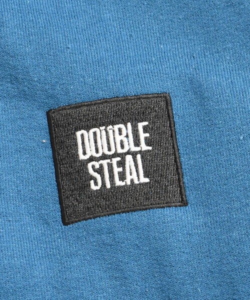 DOUBLE STEAL（ダブルスティール）の「mini BOX LOGO Crew（スウェット・メンズ・ブラック/エメラルドブルー/サンドベージュ/トップグレー/ダークグリーン・LARGE/X-LARGE/MEDIUM）」の11枚目の写真