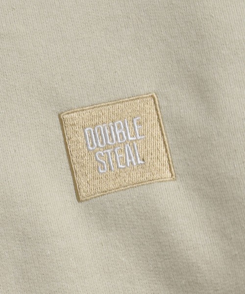 DOUBLE STEAL（ダブルスティール）の「mini BOX LOGO Crew（スウェット・メンズ・ブラック/エメラルドブルー/サンドベージュ/トップグレー/ダークグリーン・LARGE/X-LARGE/MEDIUM）」の13枚目の写真