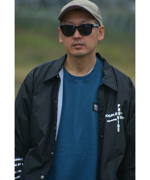 DOUBLE STEAL（ダブルスティール）の「mini BOX LOGO Crew（スウェット・メンズ・ブラック/エメラルドブルー/サンドベージュ/トップグレー/ダークグリーン・LARGE/X-LARGE/MEDIUM）」の21枚目の写真