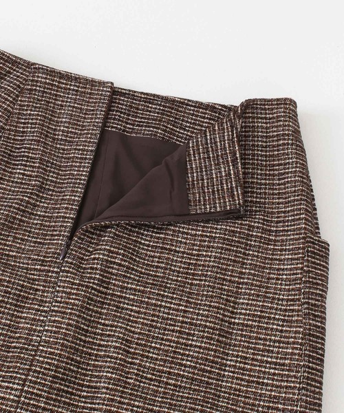 URBAN RESEARCH ROSSO WOMEN（アーバンリサーチ　ロッソ）の「モールツイードタイトスカート（スカート・レディース・ネイビー/ダークブラウン/アイボリー・38/36）」の14枚目の写真