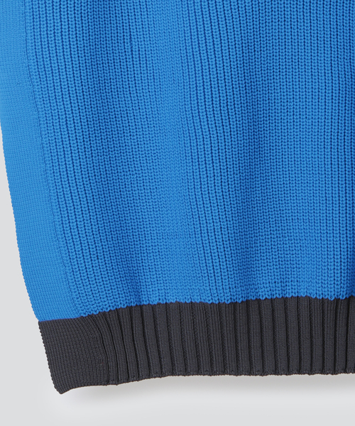 CONVERSE TOKYO（コンバーストウキョウ）の「カラーパターンニットベスト（ベスト・レディース・オレンジ/グリーン/ブルー・FREE）」の18枚目の写真