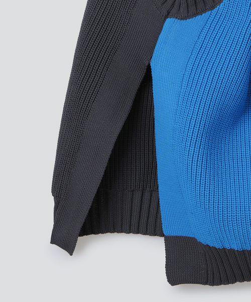 CONVERSE TOKYO（コンバーストウキョウ）の「カラーパターンニットベスト（ベスト・レディース・オレンジ/グリーン/ブルー・FREE）」の19枚目の写真