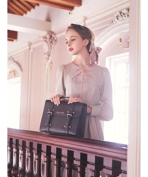 Maison de FLEUR（メゾンドフルール）の「EC限定サッチェル2WAYリュック（トートバッグ・レディース・ブラック/ワインレッド/ブラウン・FREE）」の22枚目の写真