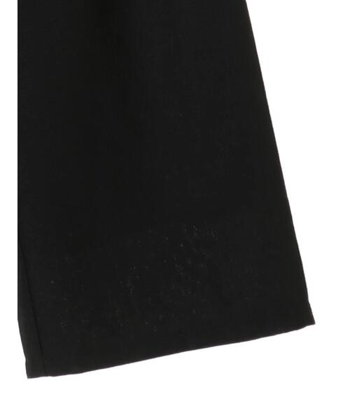 Green Parks(グリーンパークス)の「洗えるツィードガウチョ*(その他パンツ・レディース・ブラック・FREE)」の7枚目の写真