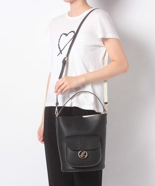 極美品　agnes b.　アニエスべー　2way ショルダーバッグ　ハンドバッグ 極美品 agnes b アニエスベー ショルダーバッグ naomi 2way レザー