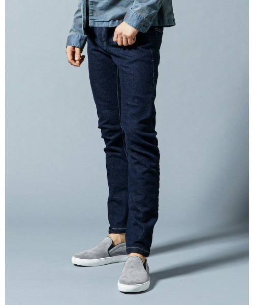 wjk（ダヴルジェイケイ）の「【limited】banana knit denim(OW)（デニムパンツ・メンズ・ブラック/インディゴブルー・SMALL/MEDIUM/LARGE/X-LARGE）」の12枚目の写真