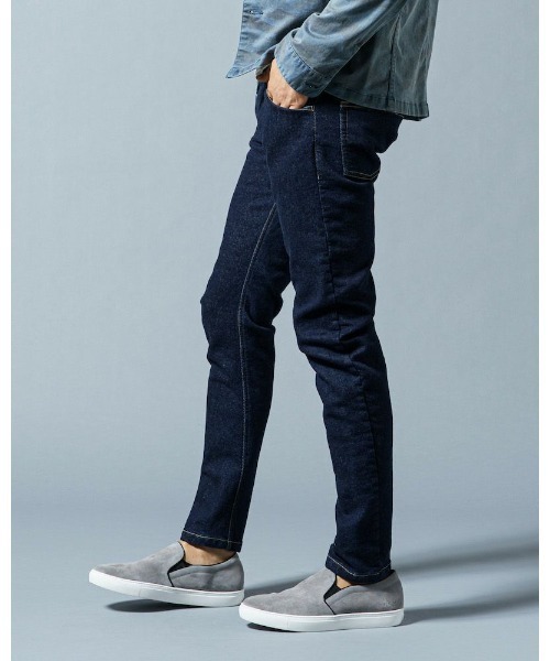 wjk（ダヴルジェイケイ）の「【limited】banana knit denim(OW)（デニムパンツ・メンズ・ブラック/インディゴブルー・SMALL/MEDIUM/LARGE/X-LARGE）」の14枚目の写真