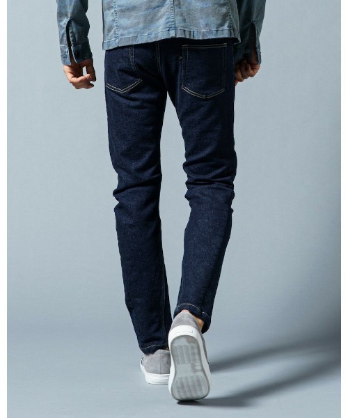 wjk（ダヴルジェイケイ）の「【limited】banana knit denim(OW)（デニムパンツ・メンズ・ブラック/インディゴブルー・SMALL/MEDIUM/LARGE/X-LARGE）」の5枚目の写真