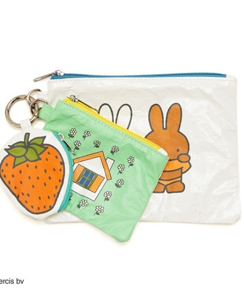 Casselini（キャセリーニ）の「【miffy×Casselini】Casselini(キャセリーニ)ミッフィーポーチセット（ポーチ・レディース・グリーン/ブルー/イエロー/オレンジ・FREE）」の14枚目の写真