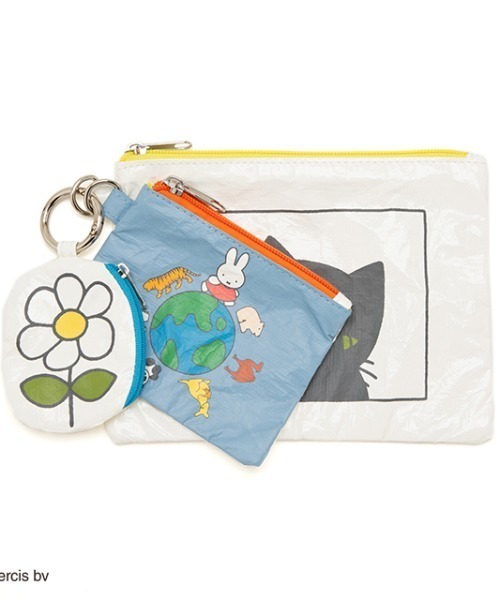 Casselini（キャセリーニ）の「【miffy×Casselini】Casselini(キャセリーニ)ミッフィーポーチセット（ポーチ・レディース・グリーン/ブルー/イエロー/オレンジ・FREE）」の12枚目の写真
