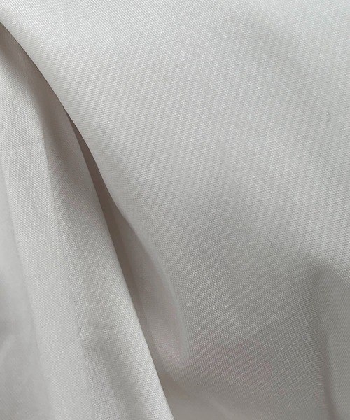 LUGIVA(ルギヴァ)の「コットンツイルロングシャツ(シャツ/ブラウス・レディース・オフホワイト/ブルー系その他・M)」の15枚目の写真