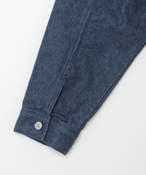 ikka（イッカ）の「【WEB限定】ビッグシルエットデニムジャケット（デニムジャケット・メンズ・スカイブルー/ネイビー・M/L/XL）」の16枚目の写真