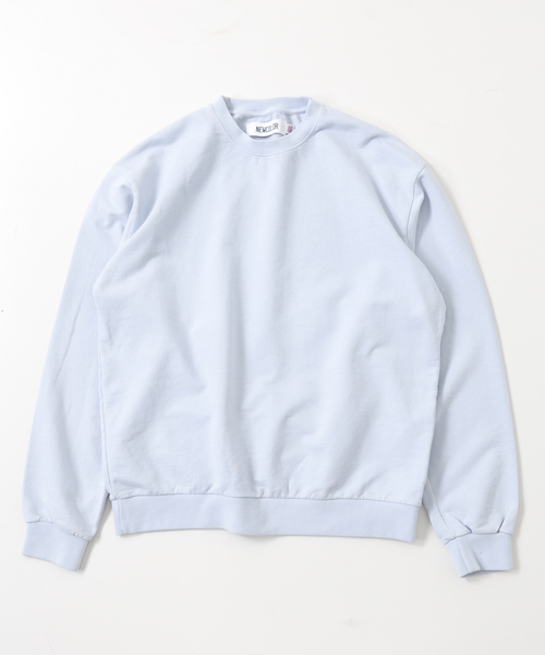 JOURNAL STANDARD relume(ジャーナルスタンダード レリューム)の「【NEWCOLOR / ニューカラー】PALETTE 8.5oz クルーネックスウェット(スウェット・メンズ・ブラック/グリーン/サックスブルー/ボルドー・MEDIUM/LARGE)」の3枚目の写真
