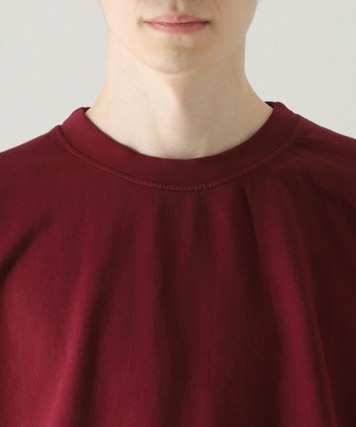 JOURNAL STANDARD relume(ジャーナルスタンダード レリューム)の「【NEWCOLOR / ニューカラー】PALETTE 8.5oz クルーネックスウェット(スウェット・メンズ・ブラック/グリーン/サックスブルー/ボルドー・MEDIUM/LARGE)」の15枚目の写真