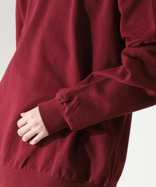 JOURNAL STANDARD relume(ジャーナルスタンダード レリューム)の「【NEWCOLOR / ニューカラー】PALETTE 8.5oz クルーネックスウェット(スウェット・メンズ・ブラック/グリーン/サックスブルー/ボルドー・MEDIUM/LARGE)」の12枚目の写真