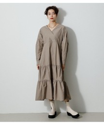 2WAY CACHECOEUR TIERED OP/2WAYカシュクールティアードワンピース