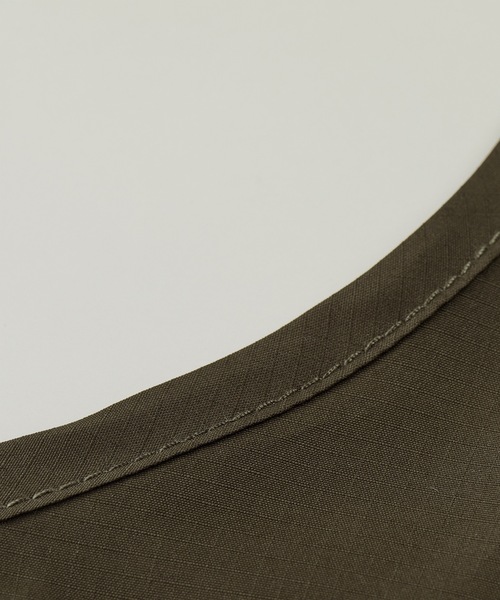 United Athle（ユナイテッドアスレ）の「リサイクルポリエステル リップストップ パッカブルバッグ（メッシュポケット付） / S（トートバッグ・レディース・ブラック/チャコールグレー/オリーブ/サンドベージュ/オフホワイト・FREE）」の12枚目の写真