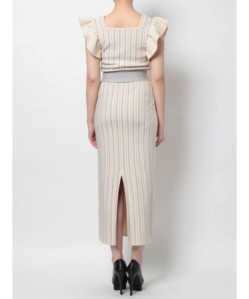 RESEXXY(リゼクシー)の「ラッフルデザインニットワンピース(ワンピース・レディース・ブラック/ベージュ/その他/その他1・FREE)」の20枚目の写真