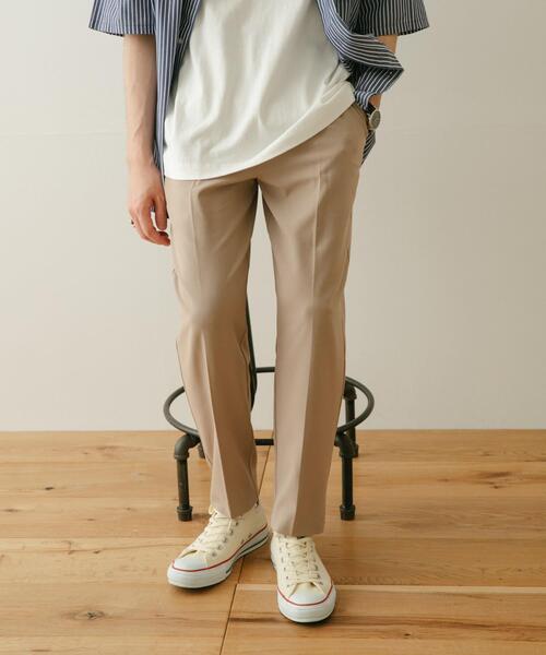ITEMS URBANRESEARCH(アイテムズ アーバンリサーチ)の「『セットアップ対応』クールタッチ TRスラックス(その他パンツ・メンズ・ベージュ/オフホワイト/ブルー/ブラック/ライトグレー/ブラウン・LARGE/MEDIUM)」の8枚目の写真