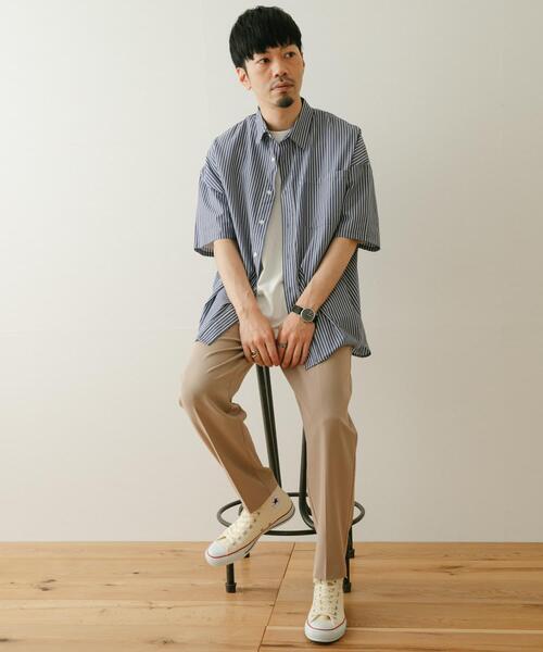 ITEMS URBANRESEARCH(アイテムズ アーバンリサーチ)の「『セットアップ対応』クールタッチ TRスラックス(その他パンツ・メンズ・ベージュ/オフホワイト/ブルー/ブラック/ライトグレー/ブラウン・LARGE/MEDIUM)」の9枚目の写真