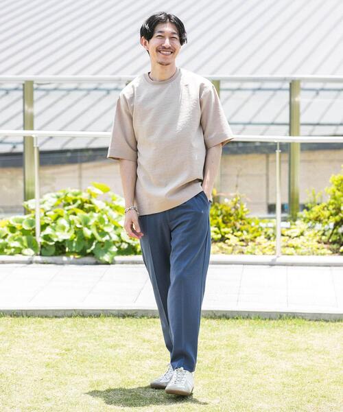 ITEMS URBANRESEARCH(アイテムズ アーバンリサーチ)の「『セットアップ対応』クールタッチ TRスラックス(その他パンツ・メンズ・ベージュ/オフホワイト/ブルー/ブラック/ライトグレー/ブラウン・LARGE/MEDIUM)」の17枚目の写真
