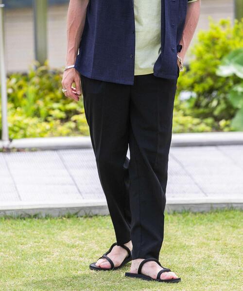 ITEMS URBANRESEARCH(アイテムズ アーバンリサーチ)の「『セットアップ対応』クールタッチ TRスラックス(その他パンツ・メンズ・ベージュ/オフホワイト/ブルー/ブラック/ライトグレー/ブラウン・LARGE/MEDIUM)」の21枚目の写真