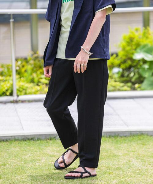 ITEMS URBANRESEARCH(アイテムズ アーバンリサーチ)の「『セットアップ対応』クールタッチ TRスラックス(その他パンツ・メンズ・ベージュ/オフホワイト/ブルー/ブラック/ライトグレー/ブラウン・LARGE/MEDIUM)」の22枚目の写真