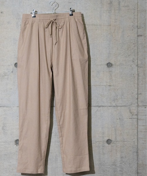 JOHN'S CLOSET(ジョンズクローゼット)の「【i】11綿麻ストレッチシェフパンツ(その他パンツ・メンズ・カーキ/ベージュ/キナリ/ブラック/ネイビー・LARGE/X-LARGE/MEDIUM)」の4枚目の写真