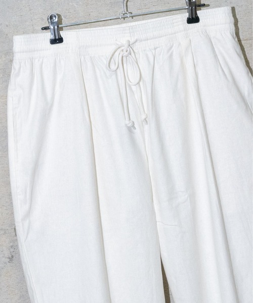 JOHN'S CLOSET(ジョンズクローゼット)の「【i】11綿麻ストレッチシェフパンツ(その他パンツ・メンズ・カーキ/ベージュ/キナリ/ブラック/ネイビー・LARGE/X-LARGE/MEDIUM)」の6枚目の写真