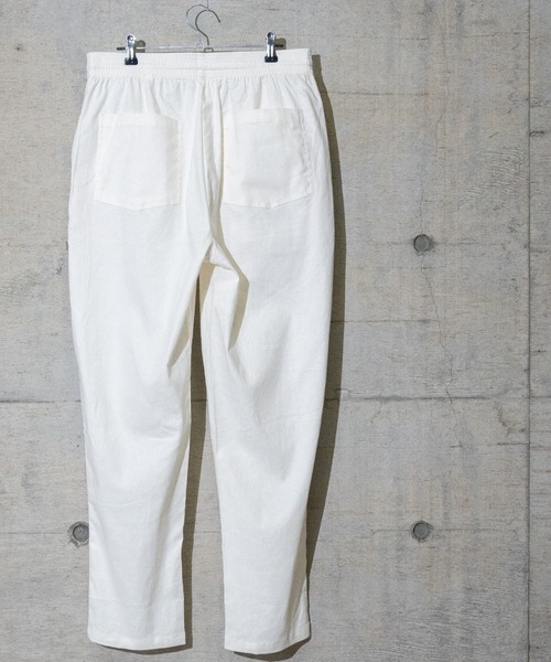 JOHN'S CLOSET(ジョンズクローゼット)の「【i】11綿麻ストレッチシェフパンツ(その他パンツ・メンズ・カーキ/ベージュ/キナリ/ブラック/ネイビー・LARGE/X-LARGE/MEDIUM)」の9枚目の写真