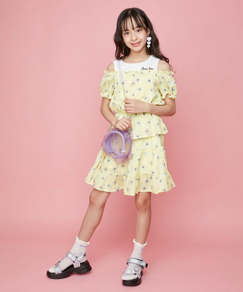 JENNI love(ジェニィラブ)の「シェルショルダーバッグ(ショルダーバッグ・キッズ・ラベンダー/ピンク/サックスブルー・F)」の5枚目の写真