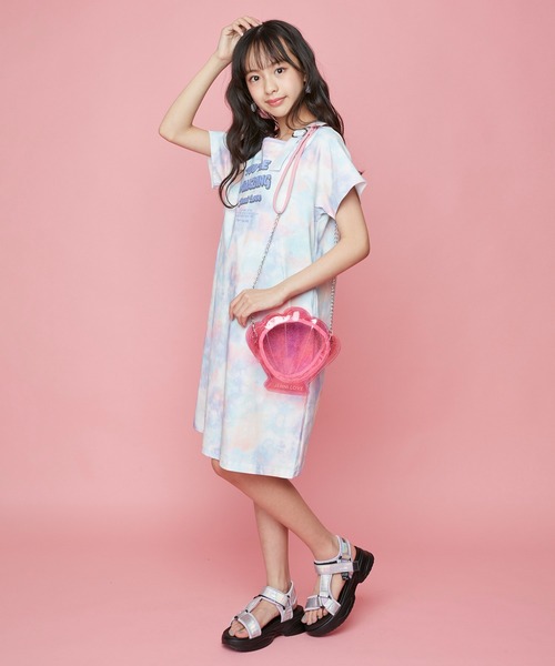 JENNI love(ジェニィラブ)の「シェルショルダーバッグ(ショルダーバッグ・キッズ・ラベンダー/ピンク/サックスブルー・F)」の6枚目の写真