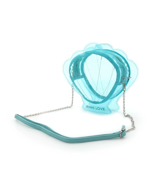 JENNI love(ジェニィラブ)の「シェルショルダーバッグ(ショルダーバッグ・キッズ・ラベンダー/ピンク/サックスブルー・F)」の7枚目の写真