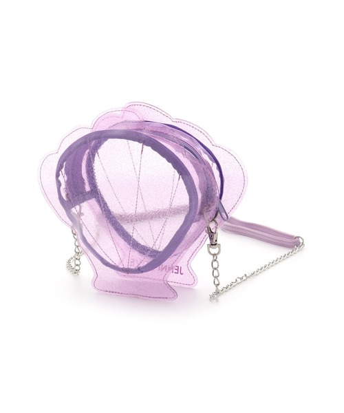 JENNI love(ジェニィラブ)の「シェルショルダーバッグ(ショルダーバッグ・キッズ・ラベンダー/ピンク/サックスブルー・F)」の10枚目の写真