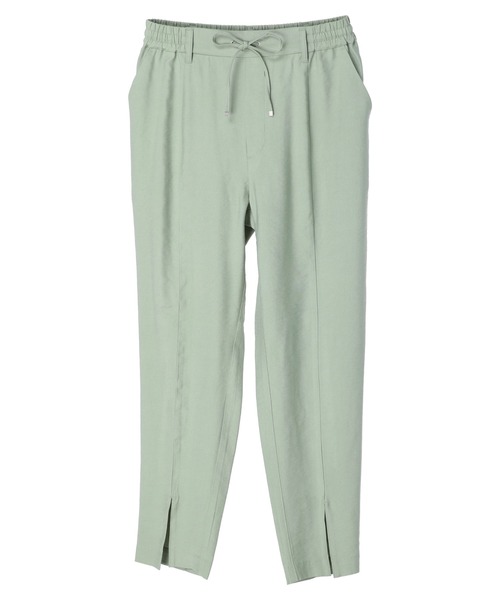 earth music&ecology（アースミュージックアンドエコロジー）の「ジョガーテーパードパンツ（その他パンツ・レディース・ブラック/ライトカーキ/モカ・S/M）」の15枚目の写真