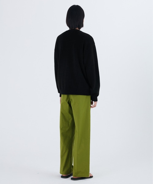 87mm(87mm)の「【87MM / Mmlg】1987 CARDIGAN (INTARSIA) / パルチムエムエム MMLG 1987 ロゴ カーディガン(カーディガン/ボレロ・レディース・グリーン/ブラック/ネイビー/スカイブルー・MEDIUM/LARGE)」の8枚目の写真