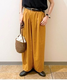 studio CLIP | 機能付きゆったりパフパンツ[プラスサイズあり](デニムパンツ)